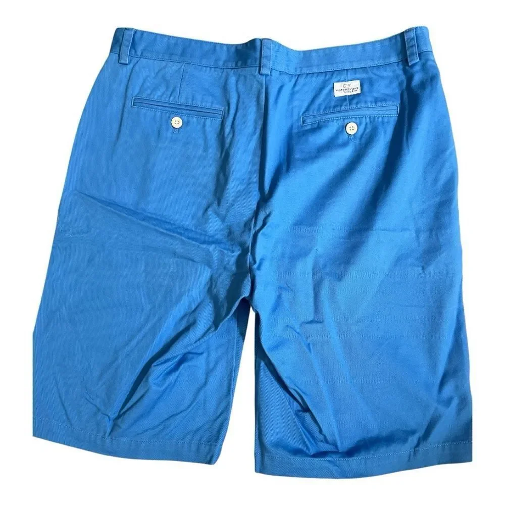 Vineyard Vines Blue Shark Pattern Men's Shorts